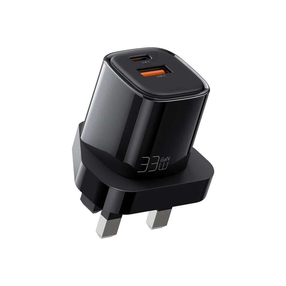 Mcdodo CH-0591 Nano Series 33W PD+QC Dual Port Charger (UK plug)