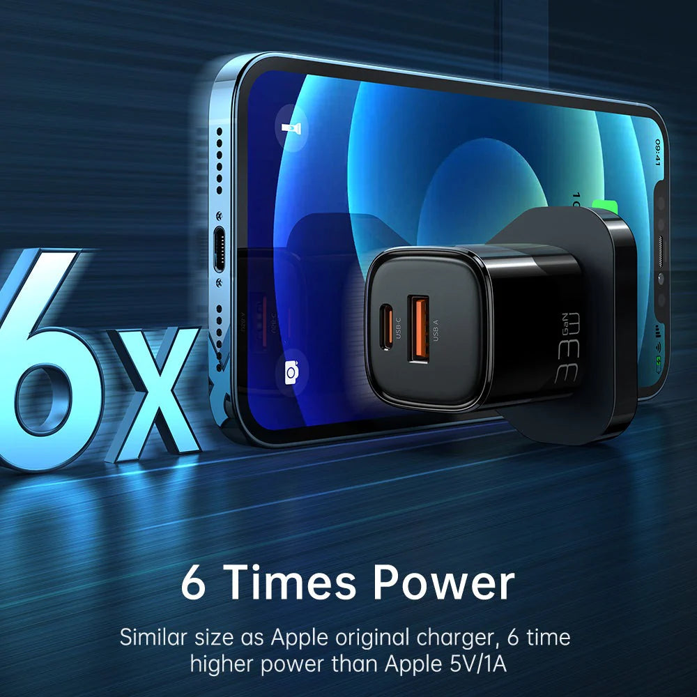 Mcdodo CH-0591 Nano Series 33W PD+QC Dual Port Charger (UK plug)