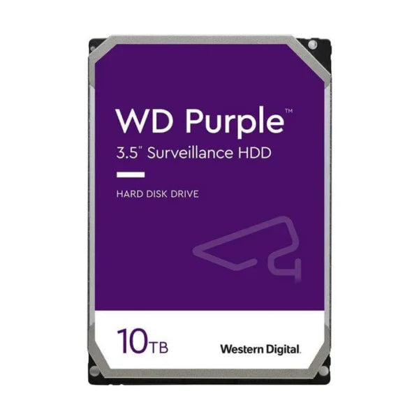 WD Purple Pro Surveillance Hard Drive – 10TB / 3.5-inch / SATA / 256MB Buffer