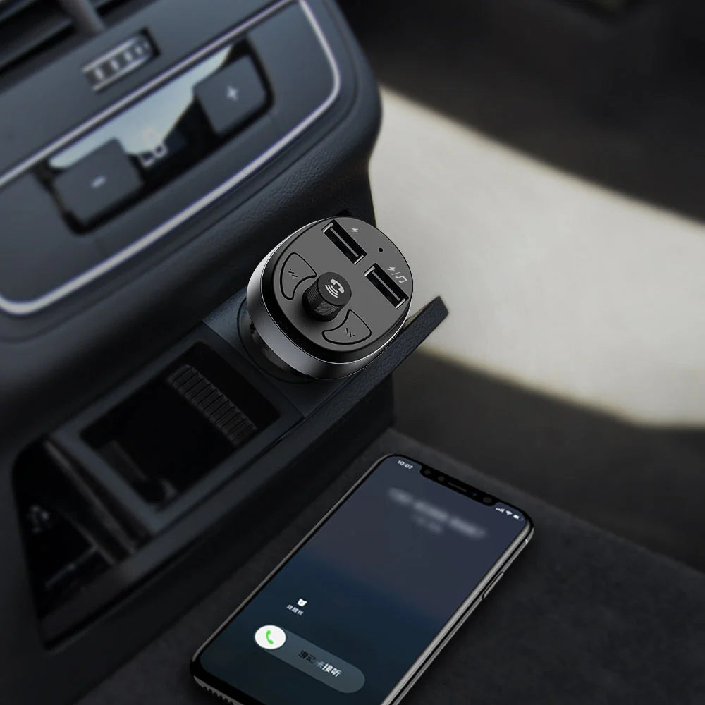 Mcdodo CC-6880 Bluetooth5.1 FM Dual USB Car Charger