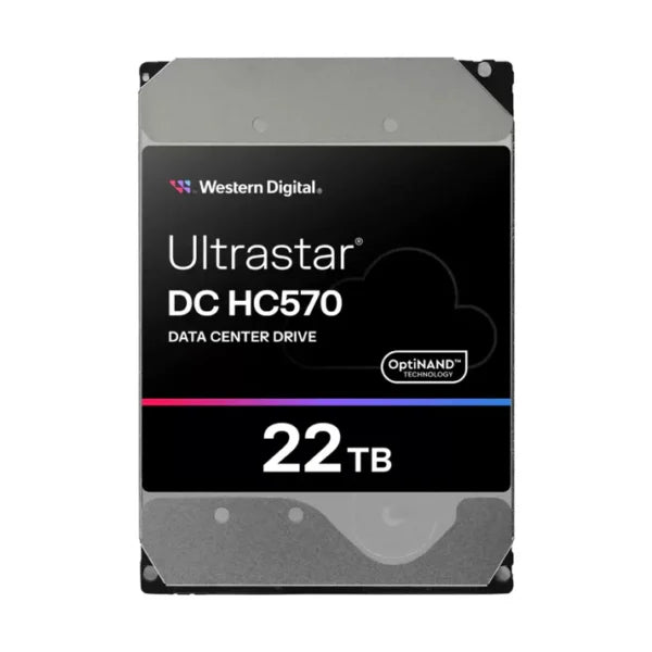 WD Ultrastar DC HC570 Hard Drive – 22TB / 3.5-inch / SATA-III / 7200 RPM / 512MB