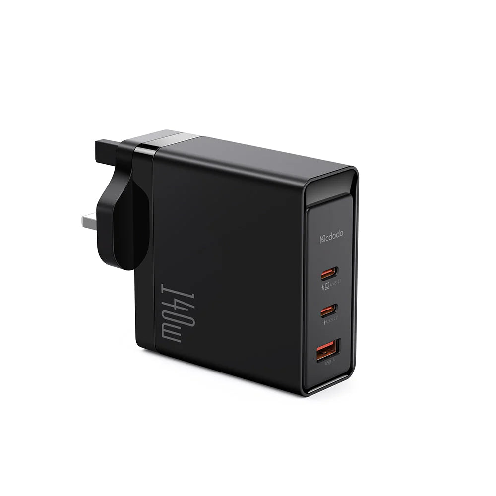 Mcdodo CH-2901 140W GaN 5 Pro Dual Type-C + USB Fast Charger