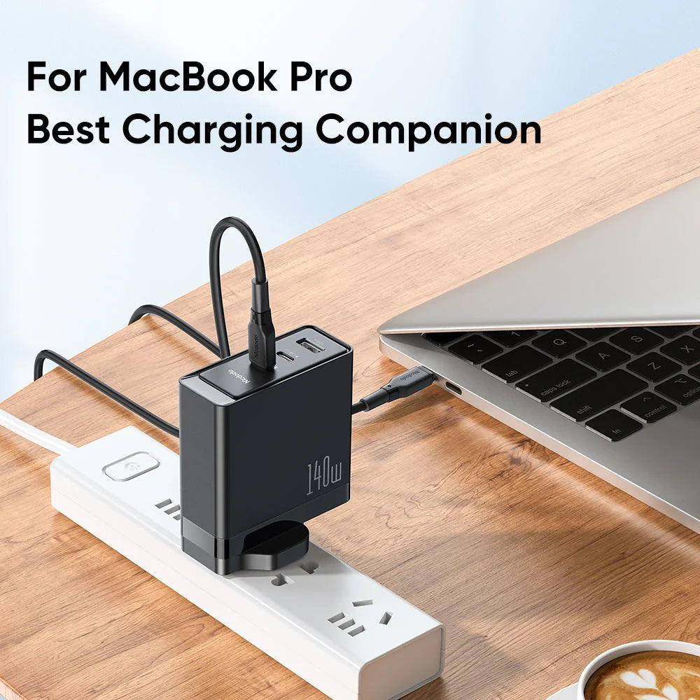Mcdodo CH-2901 140W GaN 5 Pro Dual Type-C + USB Fast Charger