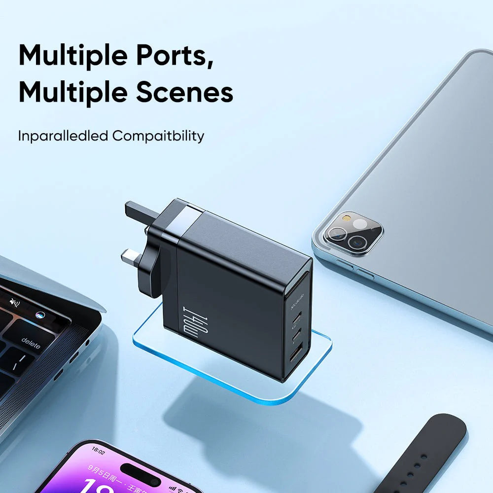 Mcdodo CH-2901 140W GaN 5 Pro Dual Type-C + USB Fast Charger