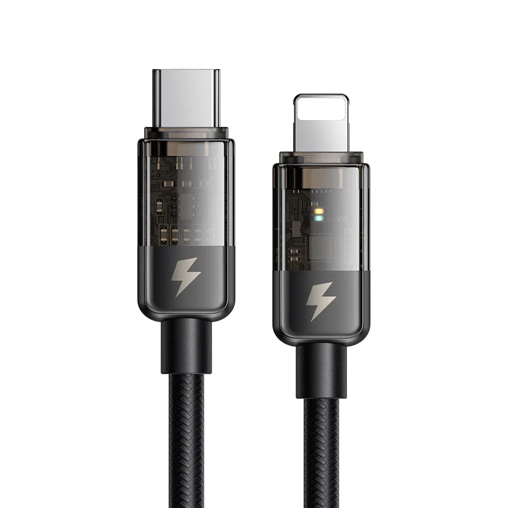 Mcdodo CA-316 1.2M 36W PD to Lightning LED Indicator Cable