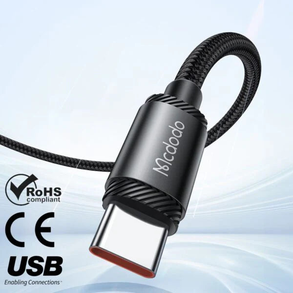 Mcdodo CA-3680 240W Type-C to Type-C Data Cable – 1.2m