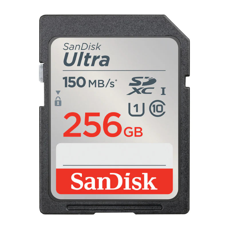 SanDisk Ultra SDXC UHS-I Memory Card - 256GB / Up to 150 MB/s