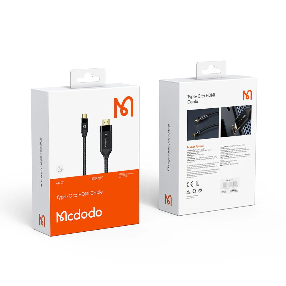 Mcdodo CA-588 Type-C to HDMI Cable 2m