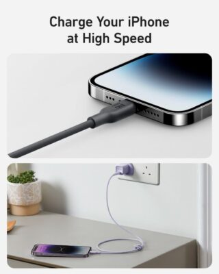 Anker PowerLine 542 USB-C to Lightning (Bio-Nylon) (1.8m/6ft) – Black