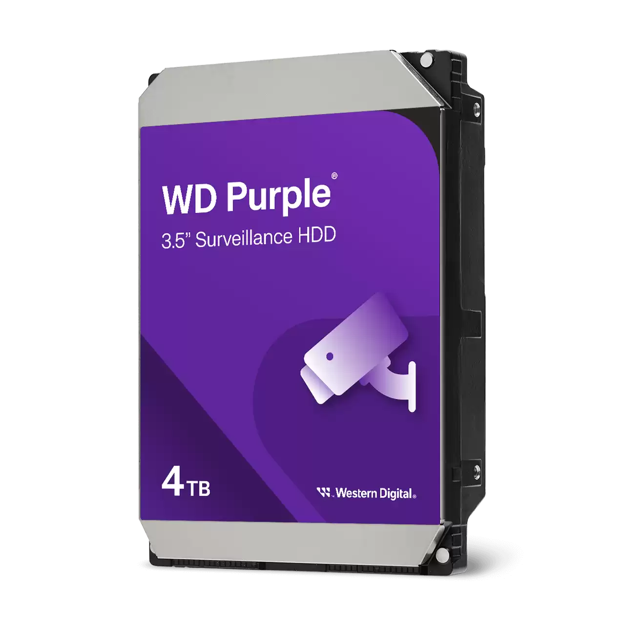 WD Purple Surveillance Hard Drive – 4TB