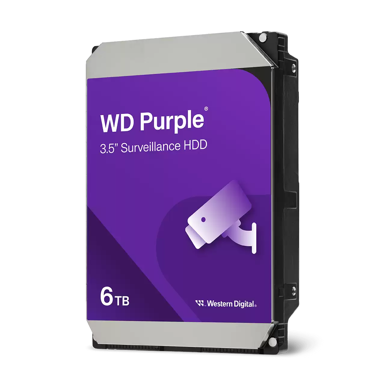 WD Purple Surveillance Hard Drive – 6TB