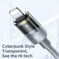 Mcdodo CA-314 Auto Power Off Lightning Transparent Data Cable 1.8m