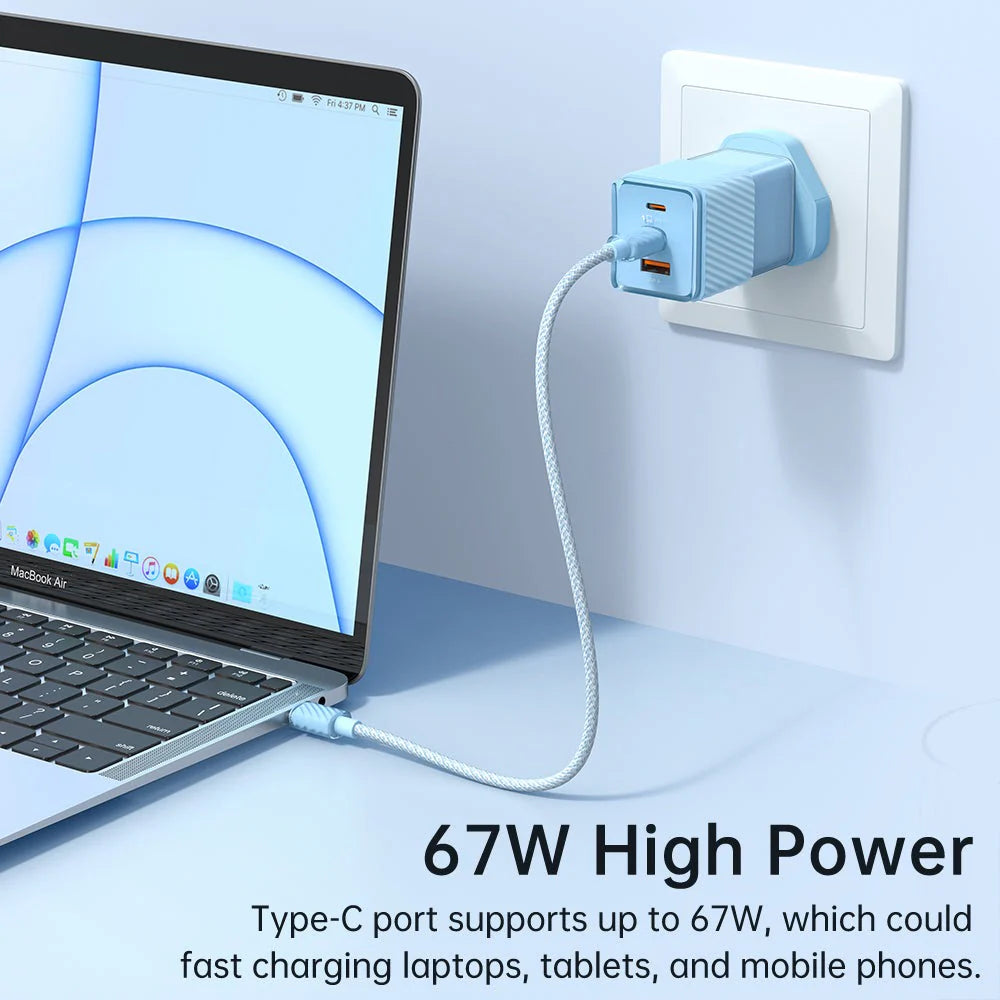 Mcdodo CH-149 67W Dichromatic GaN 5 Mini Fast Charger (UK plug)