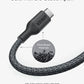 Anker 544 USB-C To USB-C 140w Bio-Nylon Cable (0.9m/3ft) – Black
