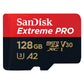SanDisk Extreme PRO microSDXC UHS-I CARD with Adapter - 128GB / Up to 200 MB/s