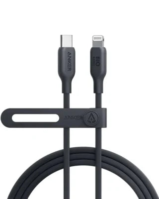 Anker 542 USB-C to Lightning Cable (Bio-Based) (1.8m/6ft) – Black