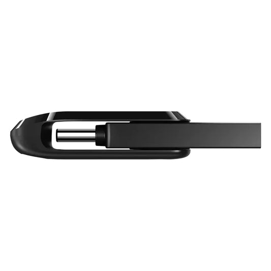 SanDisk Ultra Dual Drive Go Flash Drive - 256GB / Up to 400 MB/s / USB 3.2 Gen 1 / Type-C / Black