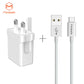 Mcdodo CH-572 Dual USB Charger (UK) + Type-C Cable / Travel Set