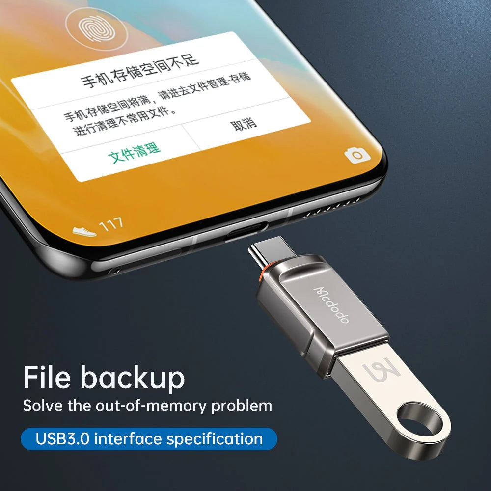 Mcdodo OT-873 OTG USB-A 3.0 to Type-c Adapter