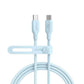 Anker 544 USB-C to USB-C Cable 140W Bio-Based 3ft – Blue