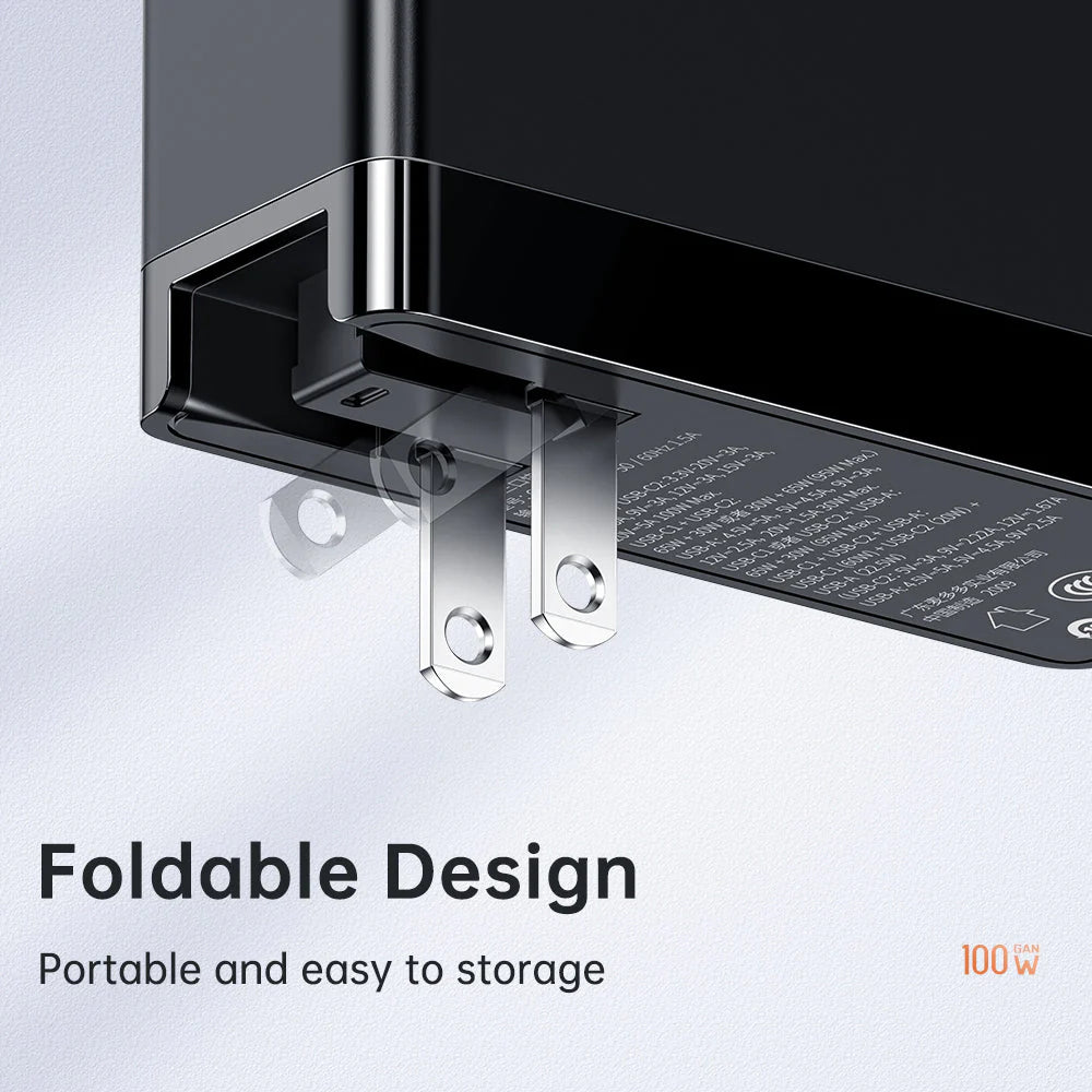 Mcdodo CH-810 Pro 100W GaN Dual Type-C + USB Universal Charger (EU/UK/US)