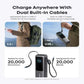 Anker Power Bank (25K 165W Built-In And Retractable Cables) – Black