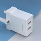 Mcdodo CH-572 Dual USB Charger (UK) + Lightning Data Cable / Travel Set