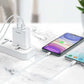 Mcdodo CH-572 Dual USB Charger (UK) + Lightning Data Cable / Travel Set