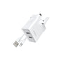 Mcdodo CH-572 Dual USB Charger (UK) + Lightning Data Cable / Travel Set