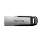 SanDisk Ultra Flair Flash Drive - 128GB / Up to 150 MB/s / USB 3.0 / Black and Silver