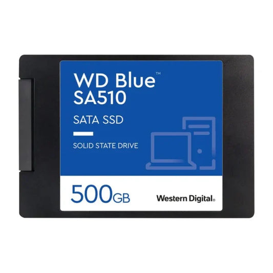WD Blue SA510 SATA SSD – 500GB / 2.5-inch / SATA-III – SSD (Solid State Drive)