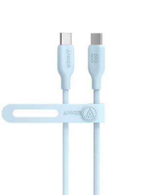 Anker 544 USB-C To USB-C 140w Bio-Based Cable (1.8m/6ft) – Blue