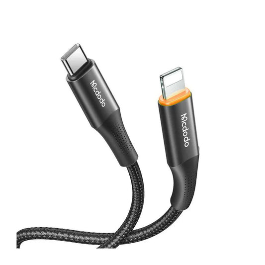 Mcdodo CA-996 20W Data Cable – USB-C To Lightning / 1.8 Meters / Black