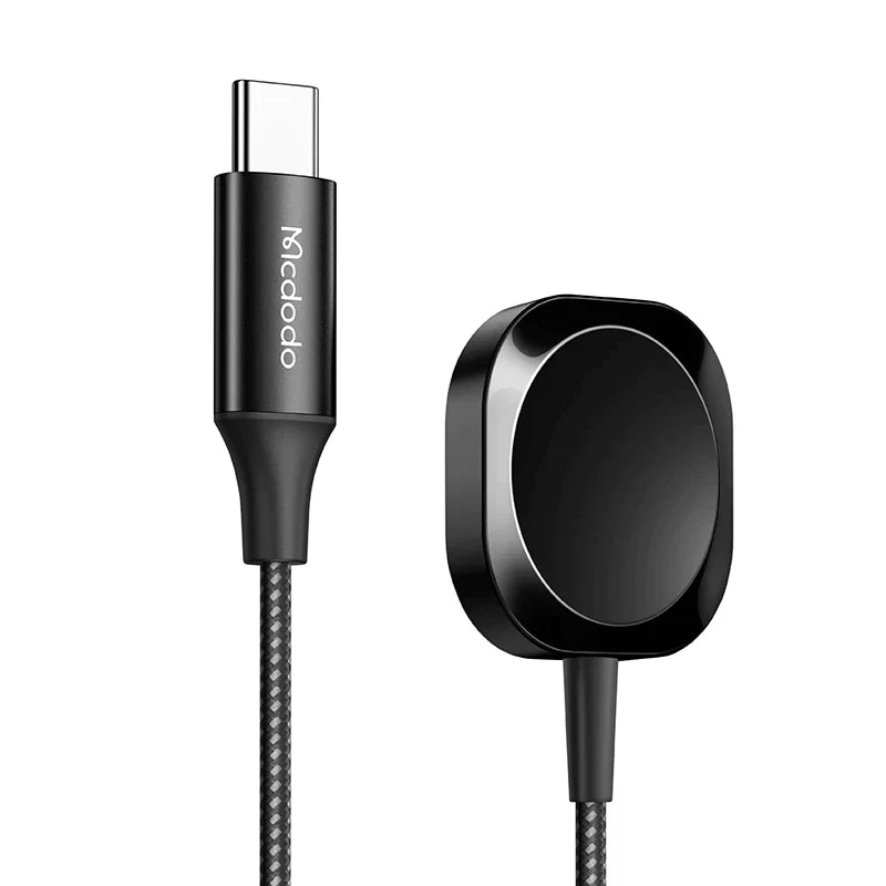Mcdodo CH-297 Apple Watch Magnetic Wireless Charger – 1.5 Meter / 2.5W / Type-C / Black