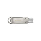 SanDisk Ultra Dual Drive Luxe - 128GB / Up to 400 MB/s / USB 3.2 Gen 1 / Type-C / Silver