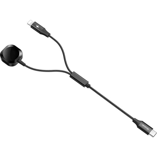 Mcdodo CH-298 29W 2-in-1 Type-C to Lightning Wireless Magnetic Apple Watch Charger – 1.5m