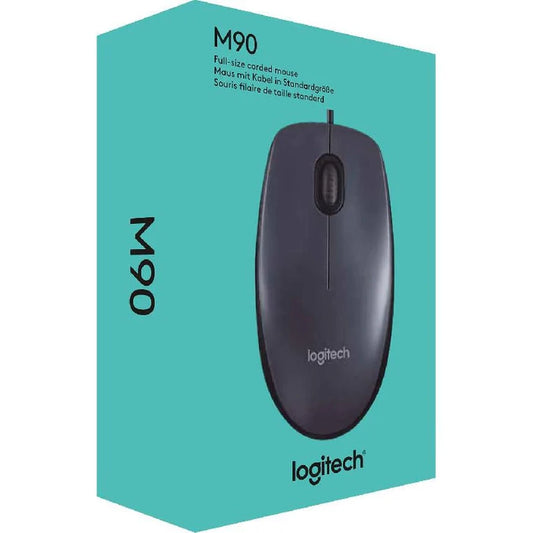 Logitech M90 -1000dpi / USB 2.0 / Black – Mouse